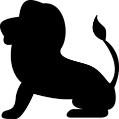 Leo Astrological Sign Outline Drawing Svg Vector, Free Vectors File